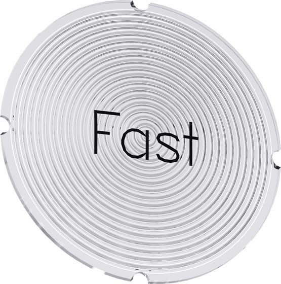 Einlegeschild f.Leucht. 3SU1900-0AB71-0EE0