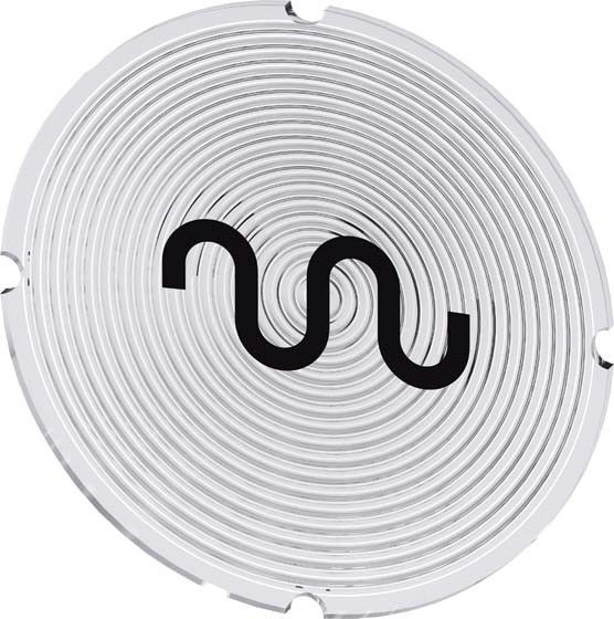 Einlegeschild f.Leucht. 3SU1900-0AB71-0QV0