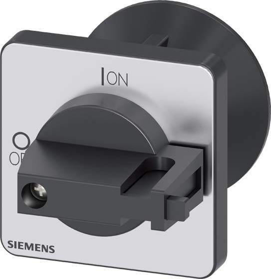 Knebel, rot/gelb 48x48 mm 3LD9343-4C