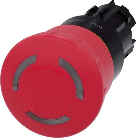 Not-Halt-Pilzdrucktaster 3SU1001-1HB20-0AA0 Not-Halt-Pilzdrucktaster 3SU1001-1HB20-0AA0