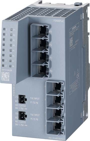 PE408PoE Port Extender, 8x 6GK5408-0PA00-8AP2