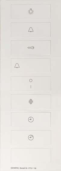 Piktogrammbogen f.Wippe 5TG1136