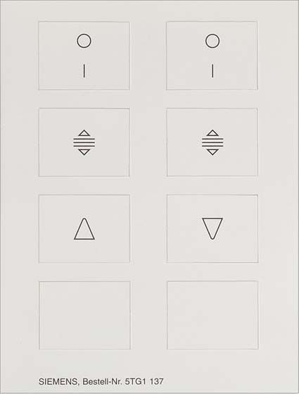 Piktogrammbogen f.Wippe 5TG1137