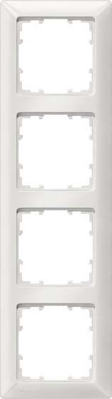 Rahmen 4-fach 5TG2554-3 aluminium-metallic Rahmen 4-fach 5TG2554-3 aluminium-metallic