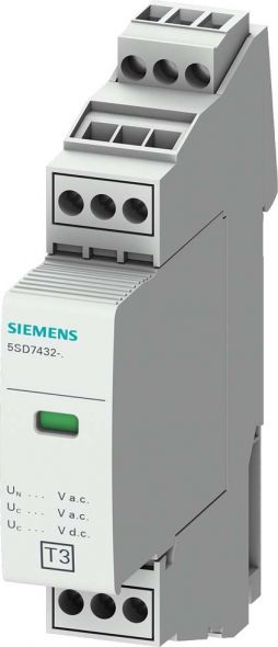 SPD Typ 3, UN=240V AC/DC 5SD7432-7