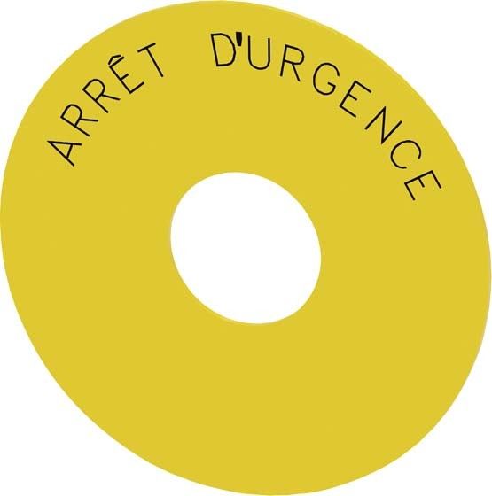 Unterlegschild 3SU1900-0BC31-0GQ0