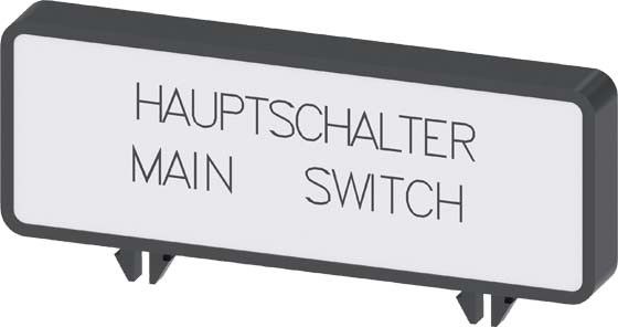 Zusatzschild 3LD9346-1A Zusatzschild 3LD9346-1A