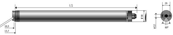 Rohrmotor 1242228 Rohrmotor 1242228