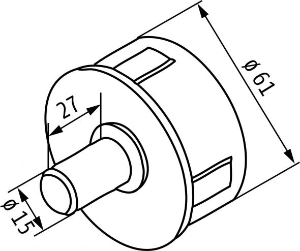 Walzenkapsel 9701116 Walzenkapsel 9701116