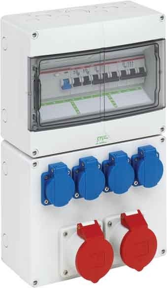 CEE-Steckdosen-Kombination STV 1224-K16 CEE-Steckdosen-Kombination STV 1224-K16