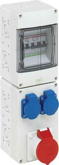 CEE-Steckdosen-Kombination STV 512-K CEE-Steckdosen-Kombination STV 512-K