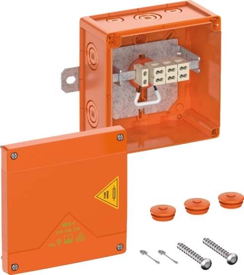 Kabelabzweigkasten WKE 4-3/3 x 6qmm 1SB