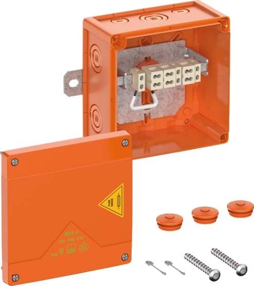 Kabelabzweigkasten WKE 4-5/3 x 6qmm 1SB