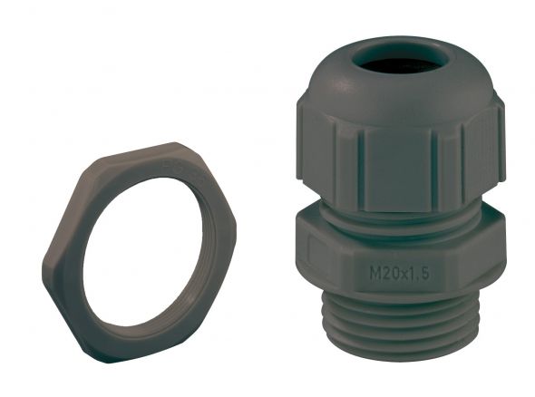Kabelverschraubung KVR M12 LG-MGM/sw Kabelverschraubung KVR M12 LG-MGM/sw
