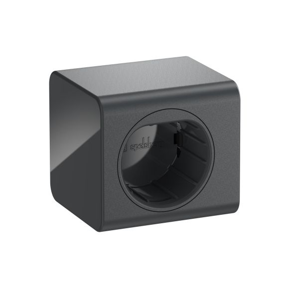 Stecker Wandhalter SH graphit Stecker Wandhalter SH graphit