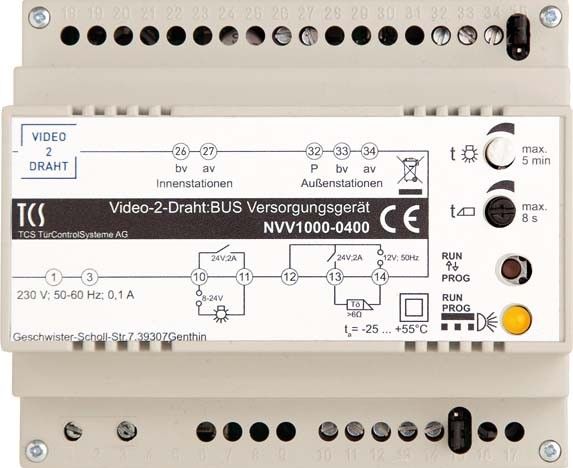 Versorgungs-/Steuergerät NVV1000-0400 Versorgungs-/Steuergerät NVV1000-0400