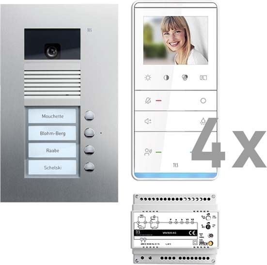 Videosprechanlgenset color PVU17040-0010 Videosprechanlgenset color PVU17040-0010