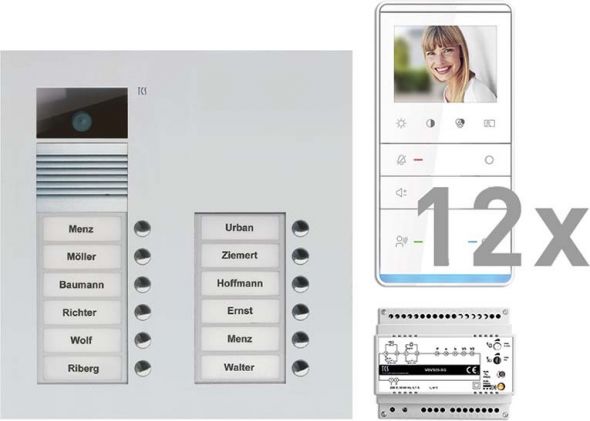 Videosprechanlgenset color PVU17120-0010 Videosprechanlgenset color PVU17120-0010