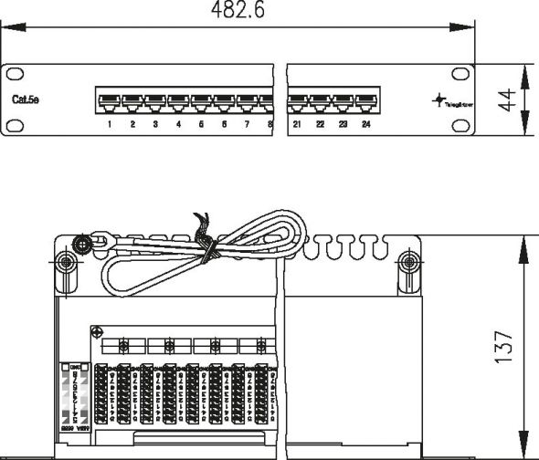 Patch Panel 100007033 Patch Panel 100007033