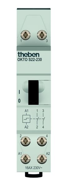 Elektrom.Stromstoßschalter OKTO S22-230 Elektrom.Stromstoßschalter OKTO S22-230