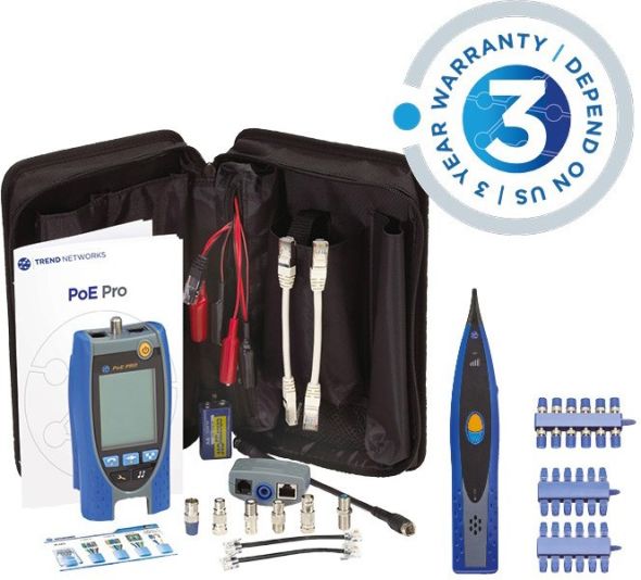 Kabeltester PoE Pro Kit Kabeltester PoE Pro Kit