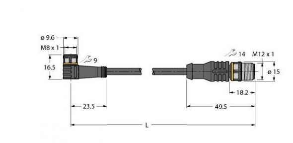 Aktuator- u.Sensorleitung 6626648 Aktuator- u.Sensorleitung 6626648