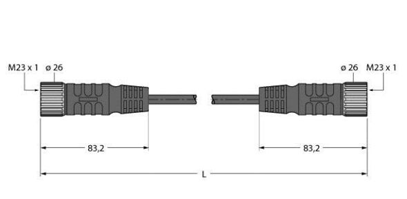 Aktuator- u. Sensorleitung CSM CKM 19-19-3/S101