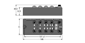 Compact Feldbus Station BLCCO-8M1 #6811310 Compact Feldbus Station BLCCO-8M1 #6811310