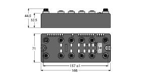 Compact Feldbus Station BLCDP-8M1 #6811186