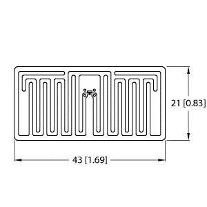 Datenträger UHF TW860 #7030623 VE100 Datenträger UHF TW860 #7030623 VE100
