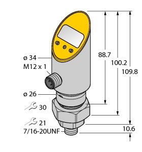 Drucksensor PS100R5052UPN8XH1141