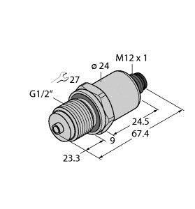 Drucktransmitter PT60R1008U1H1141/X Drucktransmitter PT60R1008U1H1141/X