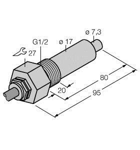 Eintauchsensor FCS-G1/2A4-NA/L080 Eintauchsensor FCS-G1/2A4-NA/L080