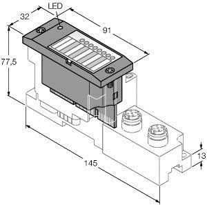 Elektronikmodul BL67-2RFID-A Elektronikmodul BL67-2RFID-A