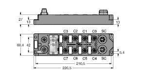 Feldbus-I/O-Modul FLDP-IM8-0001 Feldbus-I/O-Modul FLDP-IM8-0001