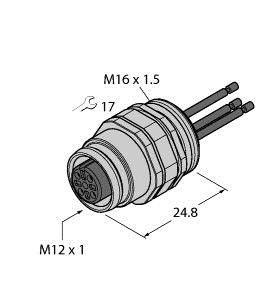 Flanschkupplung EC-FKD4.5-0,5/16