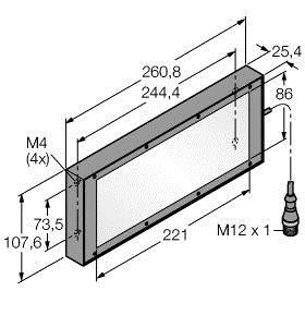 Hintergundleuchte LEDRB85X220QPMA Hintergundleuchte LEDRB85X220QPMA