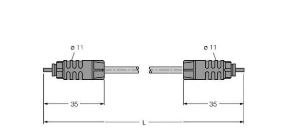 IP-Link Lichtwellenleiter SFOL-3M