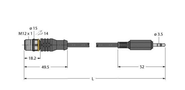 Kabelsatz Anschluss IOL-COM/3M Kabelsatz Anschluss IOL-COM/3M