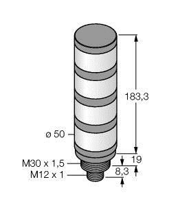 LED-Anzeigeleuchte TL50HYBGRQ