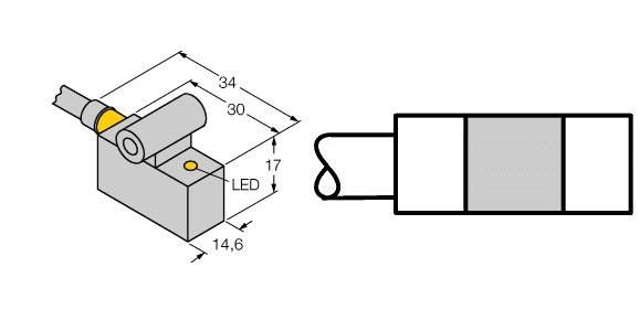 Magnetfeldsensor BIM-IKT-AD4X Magnetfeldsensor BIM-IKT-AD4X