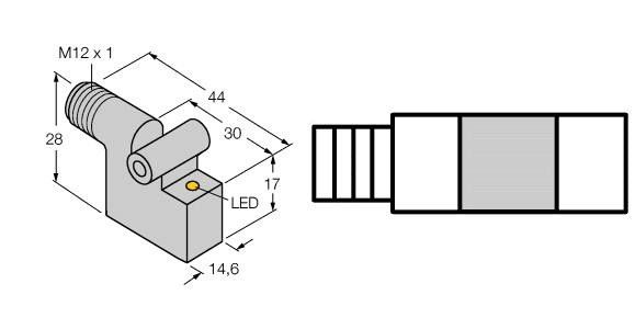 Magnetfeldsensor BIM-IKT-AN6X-H1141