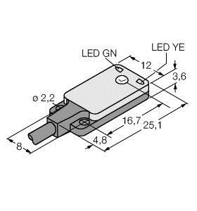 Miniatursensor VS2KRP5V Miniatursensor VS2KRP5V