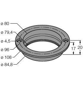Montageflansch MF-R80