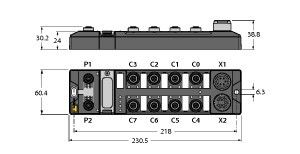 Multiprotokoll-I/O-Modul TBEN-L5-4R #6814122 Multiprotokoll-I/O-Modul TBEN-L5-4R #6814122