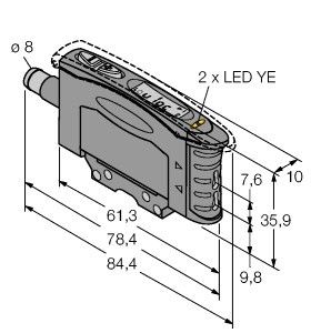 Opto Sensor D10DPFPQ Opto Sensor D10DPFPQ