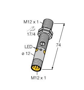Opto Sensor M12PFF50Q8