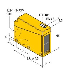 Opto Sensor Q85BB62D-T9-B Opto Sensor Q85BB62D-T9-B