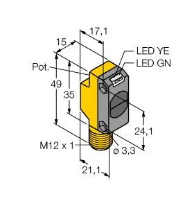 Opto-Sensor QS186EBQ8 Opto-Sensor QS186EBQ8