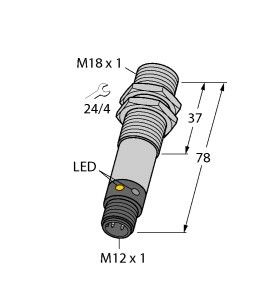 Optoelektronischer Sensor M18SP6LPQ Optoelektronischer Sensor M18SP6LPQ